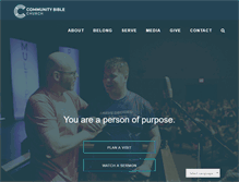 Tablet Screenshot of cbchurch.org